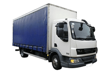 Car Hire Swinton - 7.5 Tonne Curtain Side Truck - Truck hire Swinton